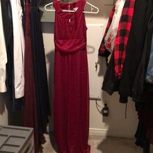 Bridesmaid dress.